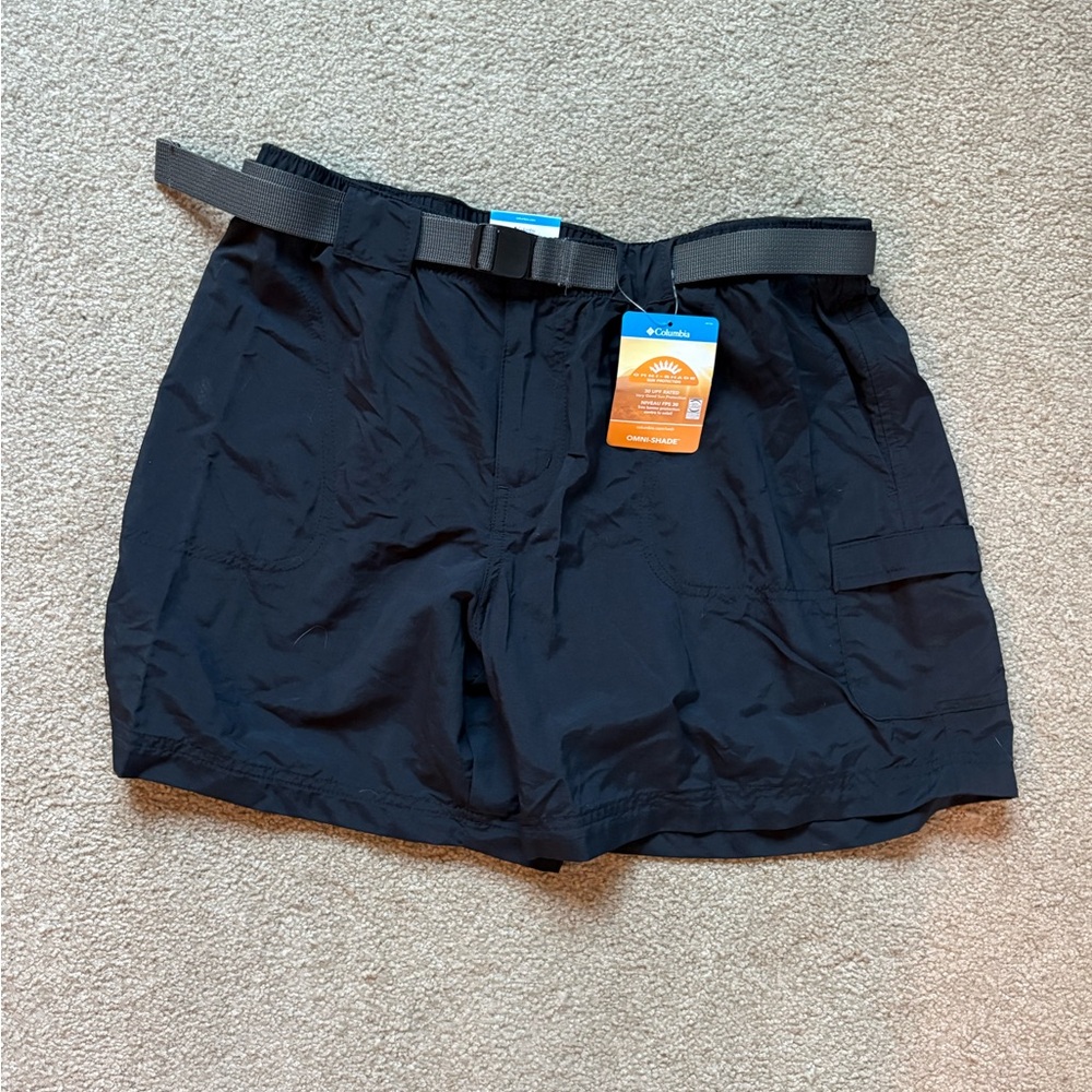 Columbia Women’s Dark Athletic Shorts with Belt